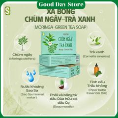 Xà Bông Sinh Dược Handmade Từ Thảo Mộc - Sà Phòng Thiên Nhiên Dưỡng Da, Giúp Làm Sạch, Chống Khuẩn, Sản Phẩm Việt Nam